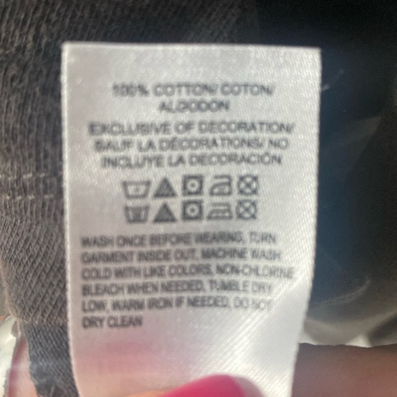 Lucky Brand Yellowstone Baseball Tee Shades of Gray Sz L NWOT - Picture 5 of 5